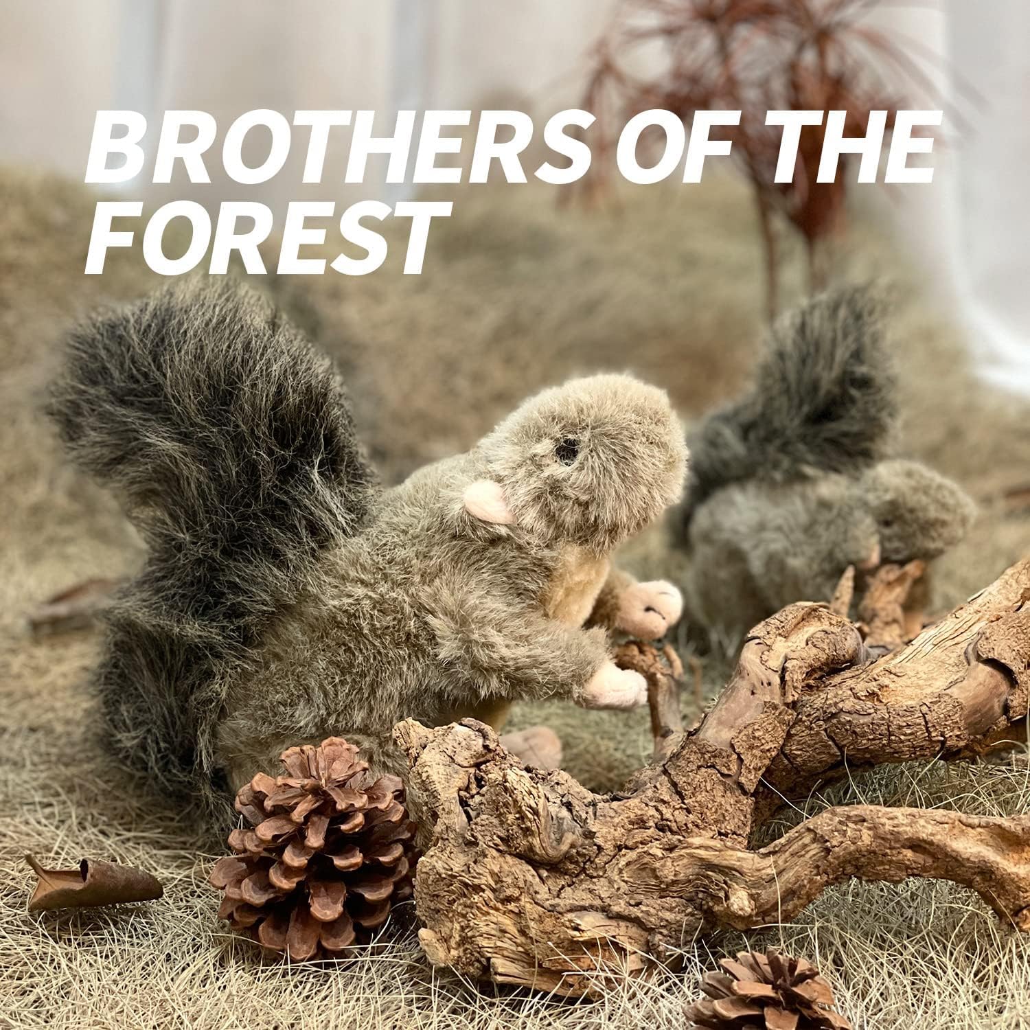 ALL FOR PAWS Classic Squirrel Pet Toys, Small - Image 7