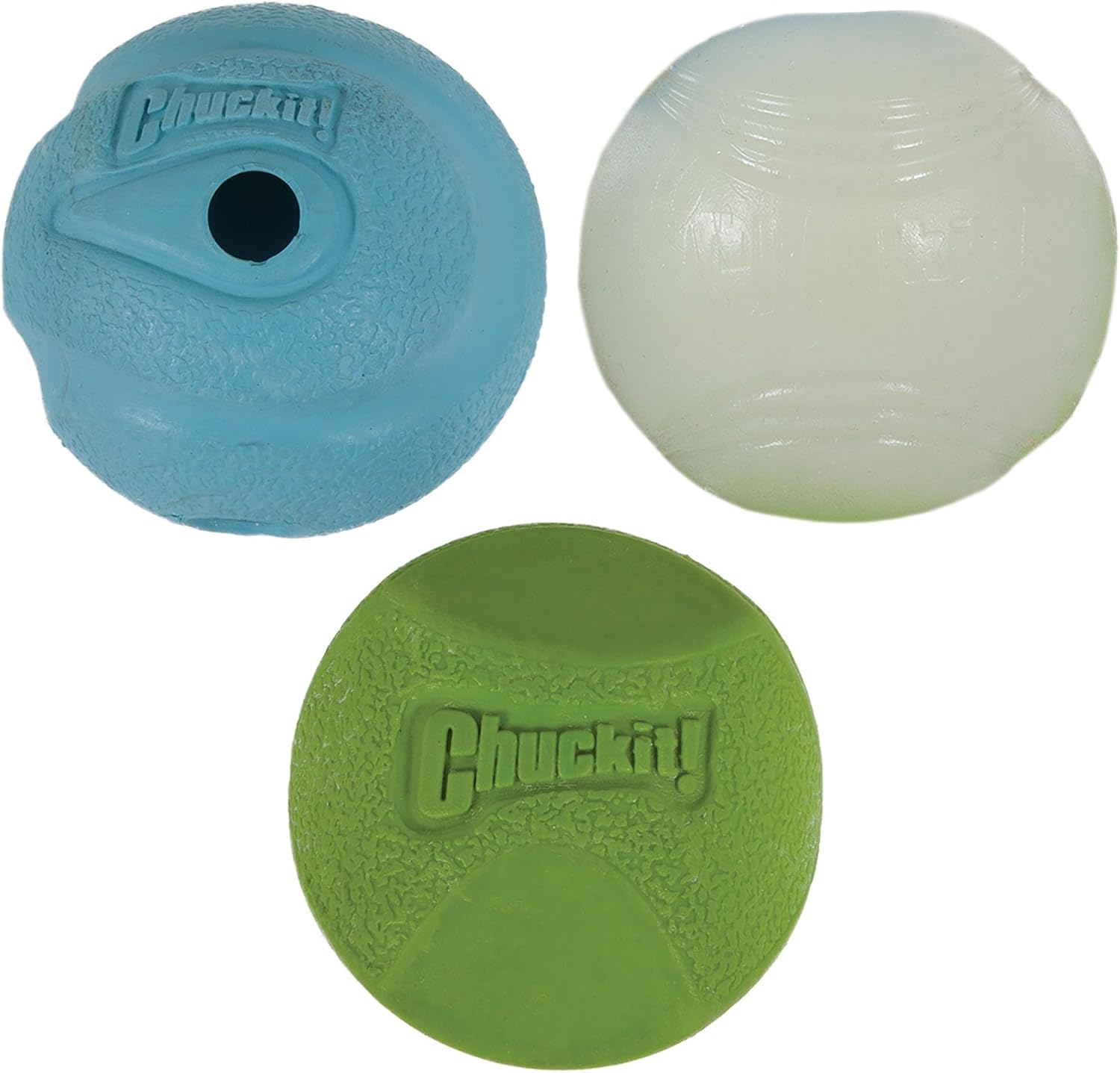 Chuckit! Fetch Pack Dog Balls - Interactive Dog Toys, High-Bounce Fetch Ball, Floating Ultra and Rugged Balls, Durable - Size Small, 2-inch Diameter, Set of 3 - Image 2