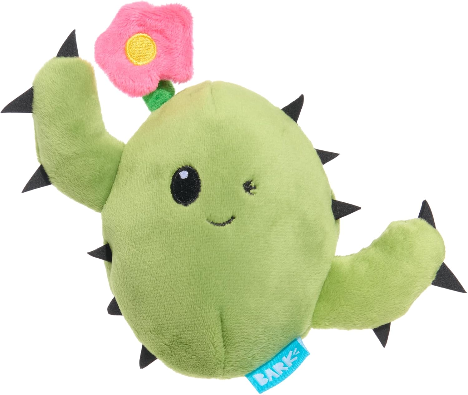 Barkbox Consuela The Cactus 2-in-1 Interactive Plush Dog Toy - Squeaky Dog Chew Toy with Crinkle Layers - for Large Dogs and Puppies - Image 2